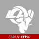 NFL Football Los Angeles Rams vinyl decal sticker NFL Football Los Angeles Rams vinyl decal sticker