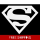 Superman S Logo Die Cut Vinyl Decal sticker Superman S Logo Die Cut Vinyl Decal sticker
