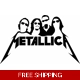 Metallica Metal Band Music Die Cut Vinyl Decal s.. Metallica Metal Band Music Die Cut Vinyl Decal s..