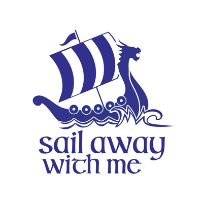 Sail away with me, viking ship, Die Cut Vinyl Decal sticker COPY Sail away with me, viking ship, Die Cut Vinyl Decal sticker COPY