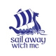 Sail away with me, viking ship, Die Cut Vinyl De.. Sail away with me, viking ship, Die Cut Vinyl De..