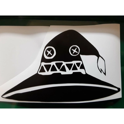 Konosuba Megumin hat anime Vinyl Decal sticker