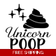 Unicorn poop Die Cut Vinyl Decal sticker Unicorn poop Die Cut Vinyl Decal sticker