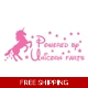 Powered by Unicorn Farts Die Cut Vinyl Decal sti.. Powered by Unicorn Farts Die Cut Vinyl Decal sti..