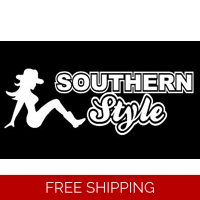 Southern Style die cut vinyl deca..