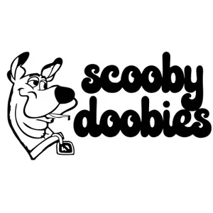 Scooby doobie Die Cut Vinyl Decal sticker