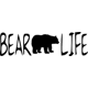 bear life Die Cut Vinyl Decal sticker bear life Die Cut Vinyl Decal sticker