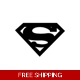 Superman Logo Die Cut Vinyl Decal sticker Superman Logo Die Cut Vinyl Decal sticker
