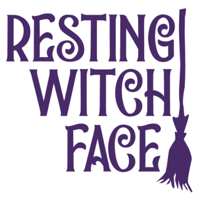 resting witch face Die Cut Vinyl Decal sticker resting witch face Die Cut Vinyl Decal sticker