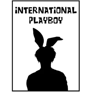 International Playboy Bunny Die Cut Vinyl Decal Sticker
