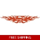 Superman S Logo Flames Die Cut Vinyl Decal sticker Superman S Logo Flames Die Cut Vinyl Decal sticker