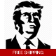 Donald J Trump Die Cut Vinyl Decal Donald J Trump Die Cut Vinyl Decal