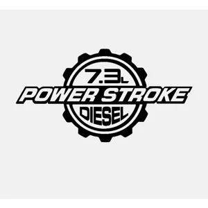 7.3L Powerstroke Diesel Die Cut Vinyl Decal sticker