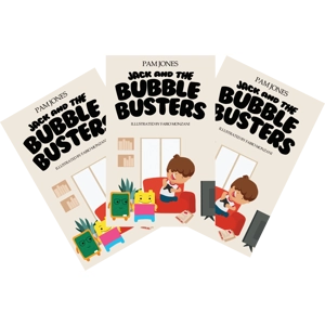 Small class pack of 10 x Jack and the Bubble Busters