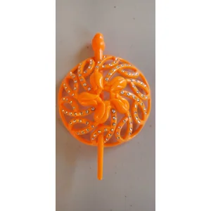 Orange sparkle bun
