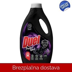 Tekoči detergent Duel za črno perilo Perfect Black 2,450 l