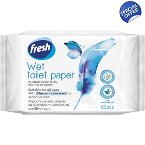 Vlažni toaletni papir 60/1 Vlažni toaletni papir 60/1