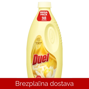 MEGA PACK - 2kos mehčalec za perilo Duel Soft Lotus 2,45 l