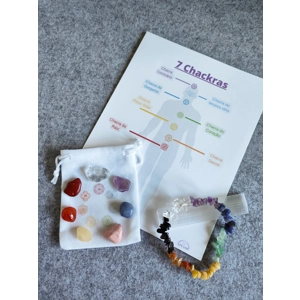 Conjunto Gráfico e Pulseira 7 Chacras