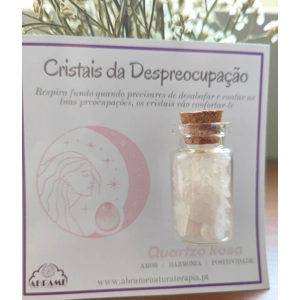 Quartzo Rosa - Cristais Despreocupação