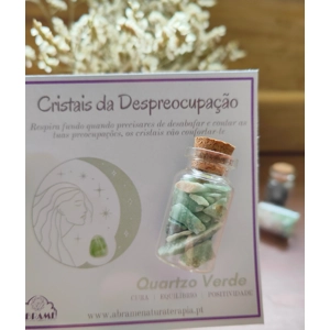 Quartzo Verde - Cristais Despreocupação