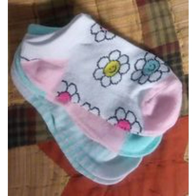 Happy Flowers Girl's Socks