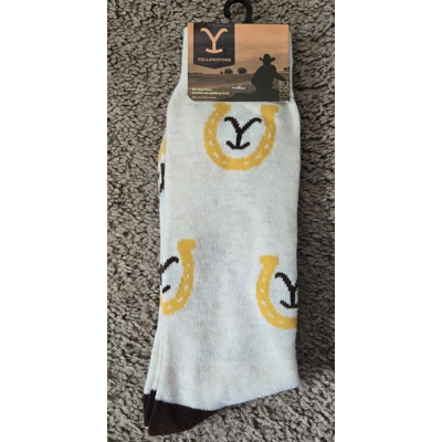 Yellowstone Symbol Socks