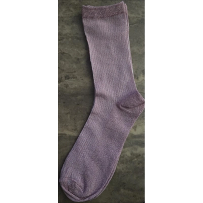 Pink Shiny Silky Socks