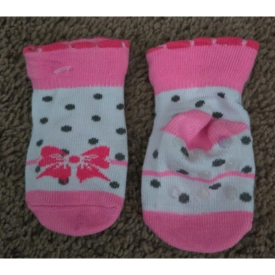 Pink Bow Booties