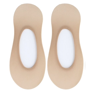 Beige Nylon No Shows