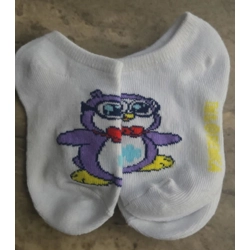 Infant Purple Owl Socks