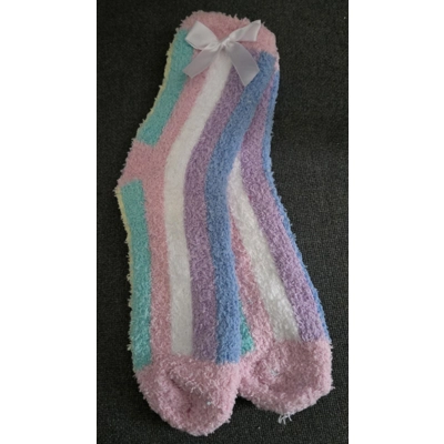 Sherpa Long Colorful Stripes