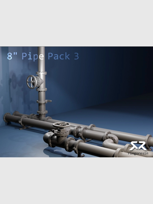 8" Piping Pack 3