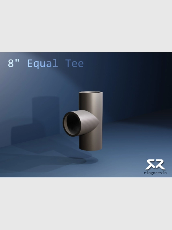 8" Equal Tee Pipe Fitting