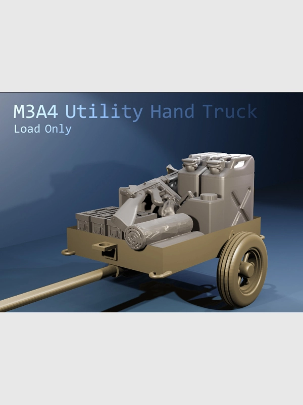 Load for M3A4 US Utility Hand Cart (ID 13.26)