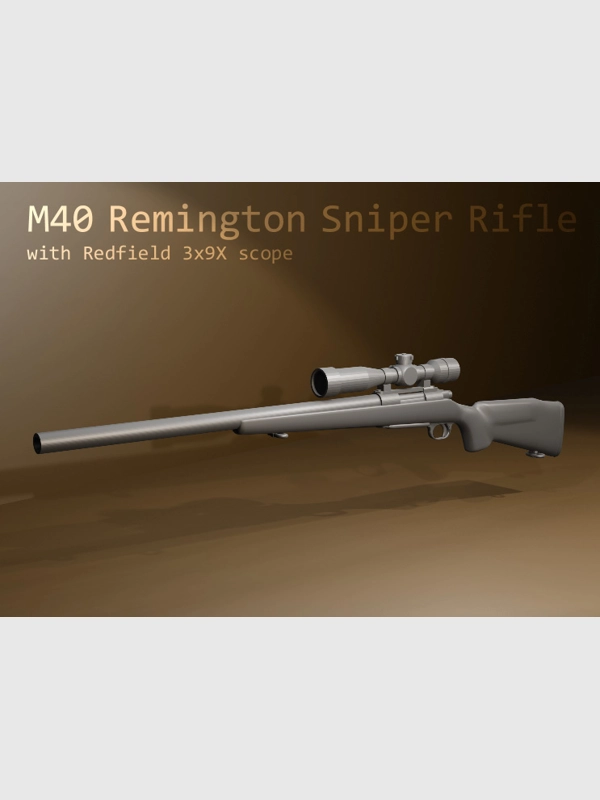 M40 Remington Sniper Rifle (ID 9.90)