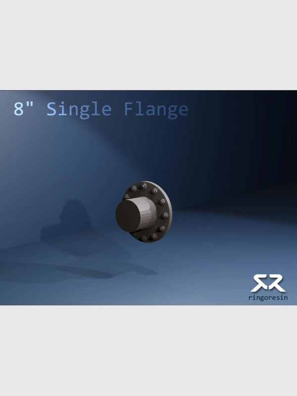 8" Single Flange