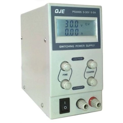 QJE PS3005 (0-5 AMP/0-30V) SWITCH MODE POWER SUPPLY
