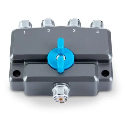 SHARMAN AV-SW4M – SO239 4-WAY COAX SWITCH
