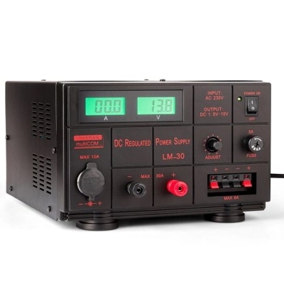 SHARMAN LM-30 (30 AMP) LINEAR POWER SUPPLY UNIT