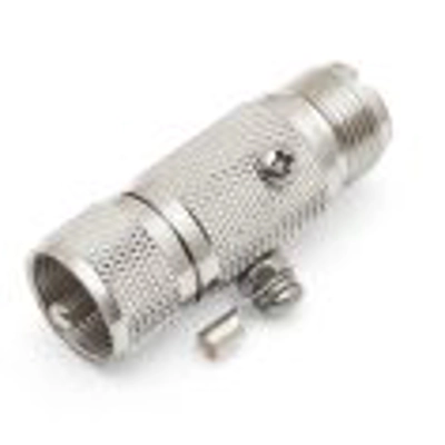 SO239 TO PL259 PREMIUM ADAPTER (WITH STATIC PROTECTOR)