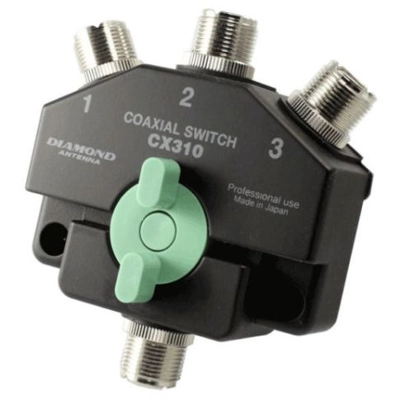 DIAMOND CX-310N - 3 WAY COAX SWITCH (N-TYPE)