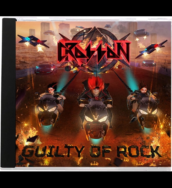 CROSSON - Guilty Of Rock CD + Free signed photo