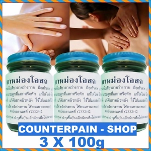 3 x Massagebalm Grün 3 x Massagebalm Grün