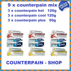 9 x Counterpain Mix 9 x Counterpain Mix