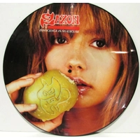 Saxon picture disc