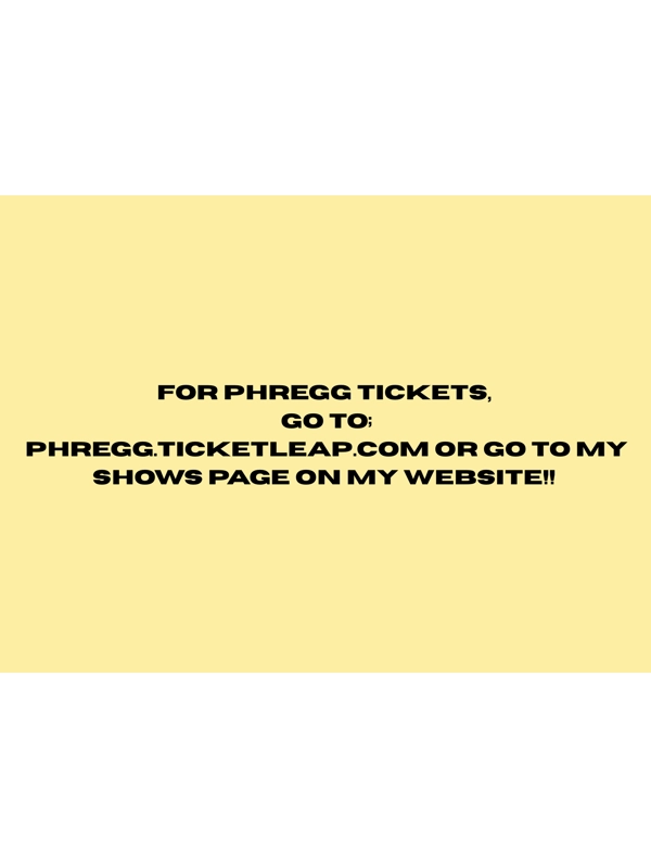 Phregg's Concert Tickets (READ DESC.)