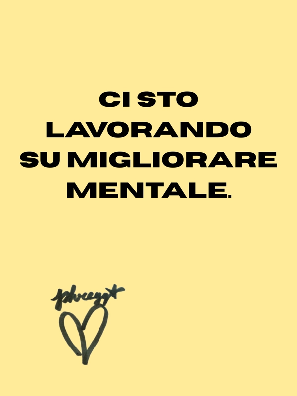 migliorare mentale intro poster *PRE-ORDER READ DESC.*