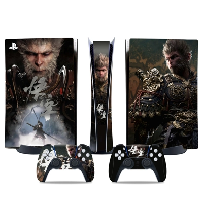 Black Myth Wukong decal skin for PS5 Digital Console and t.. Black Myth Wukong decal skin for PS5 Digital Console and t..