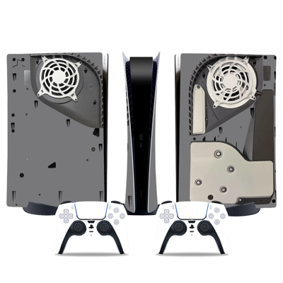 Open Circuit decal skin for PS5 Digital Console and two Co.. Open Circuit decal skin for PS5 Digital Console and two Co..